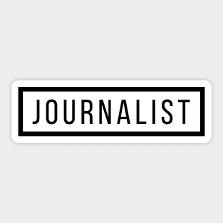 The Journalist Sticker